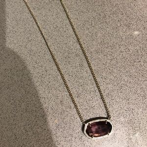 Kendra Scott Amethyst Pendant Necklace